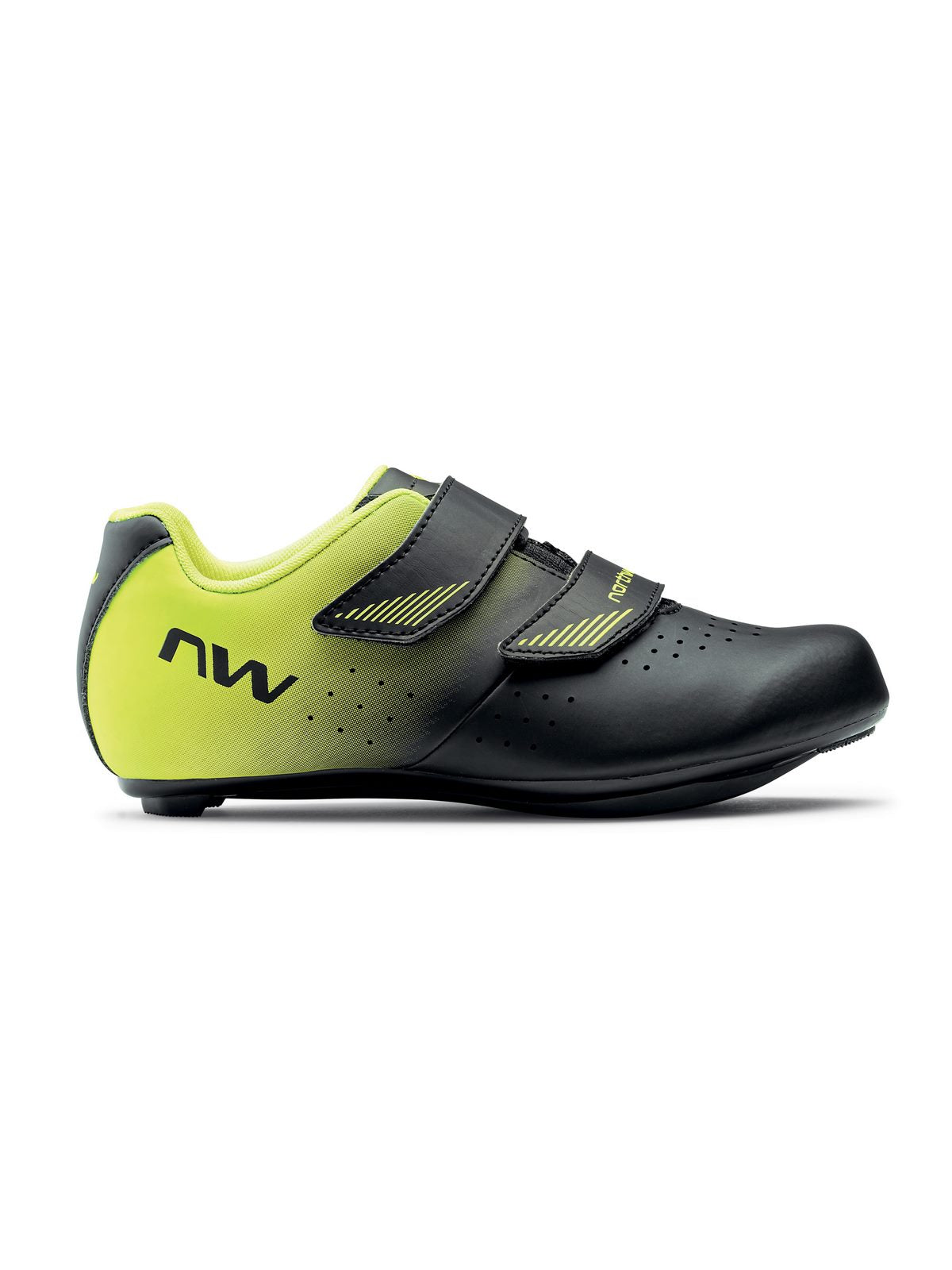 Buty rowerowe NORTHWAVE Core Junior czarny żółty - Adventure Sports