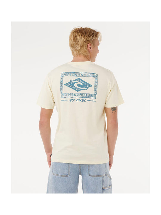 Koszulka RIP CURL LEGACY TEE żółta
