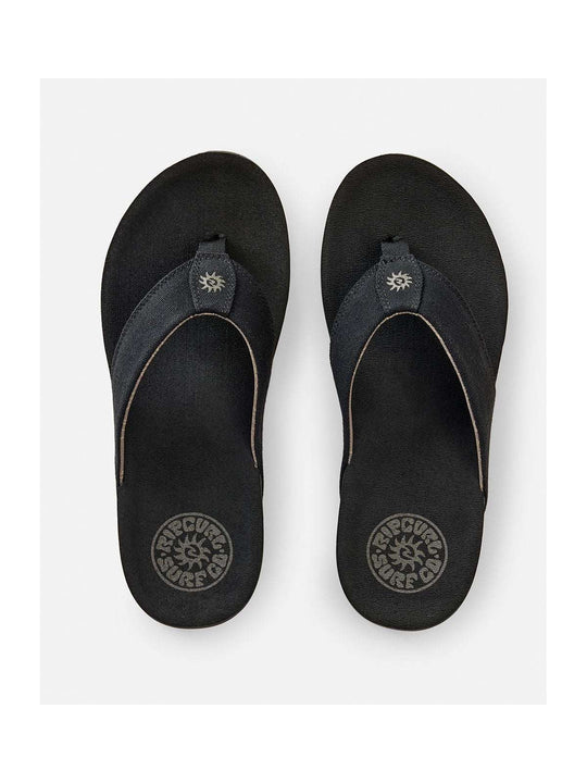 Japonki męskie RIP CURL Pacific Rinse Bloom Open Toe czarne
