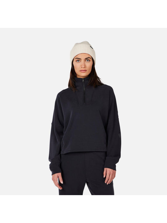 Bluza damska ROSSIGNOL W CHAVANETTE HZ SCUBA FLEECE czarna
