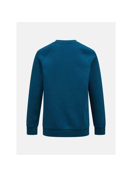 Bluza Peak Performance Fwt M Logo Crew zielony - Adventure Sports
