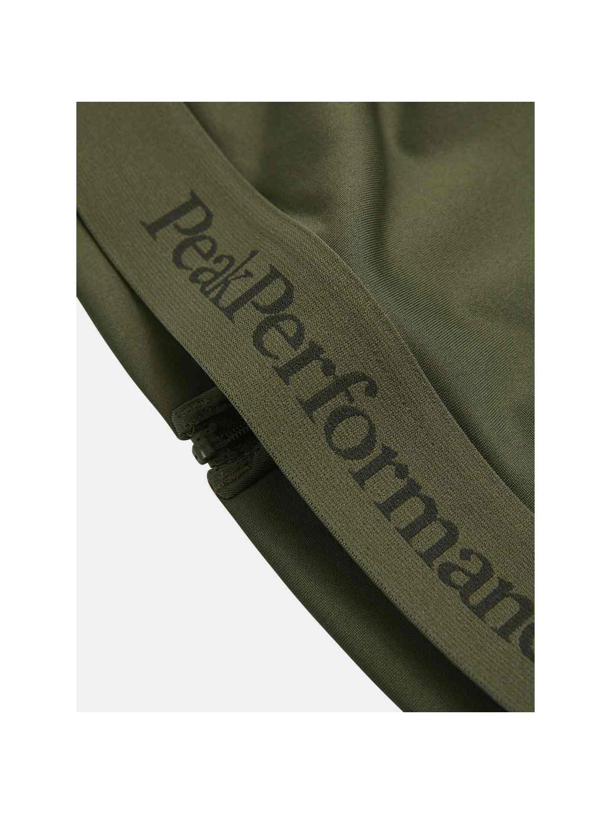 Bluza Peak Performance W Rider Tech Zip Hood zielony - Adventure Sports