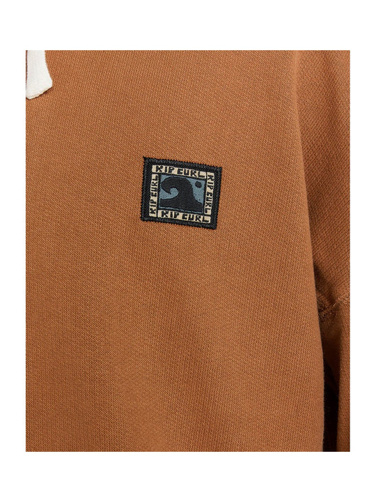 Bluza RIP CURL AOTS - TY WILLMIANS HOOD brązowa
