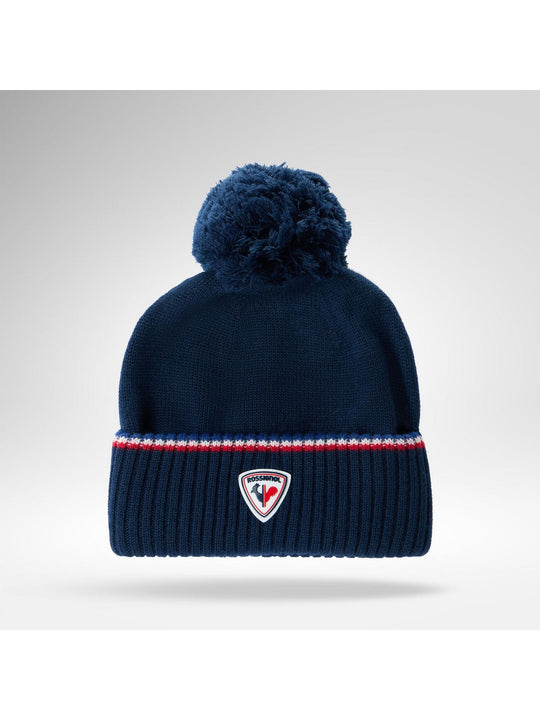 Czapka ROSSIGNOL Snowblaze Pompom Beanie niebieska
