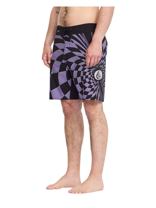 Boardshorty VOLCOM Spiral Stn Mod 19 fioletowy
