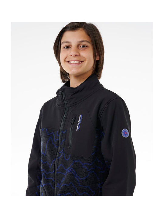 Bluza chłopięca RIP CURL Anti Series Search Zip -Boy czarny - Adventure Sports
