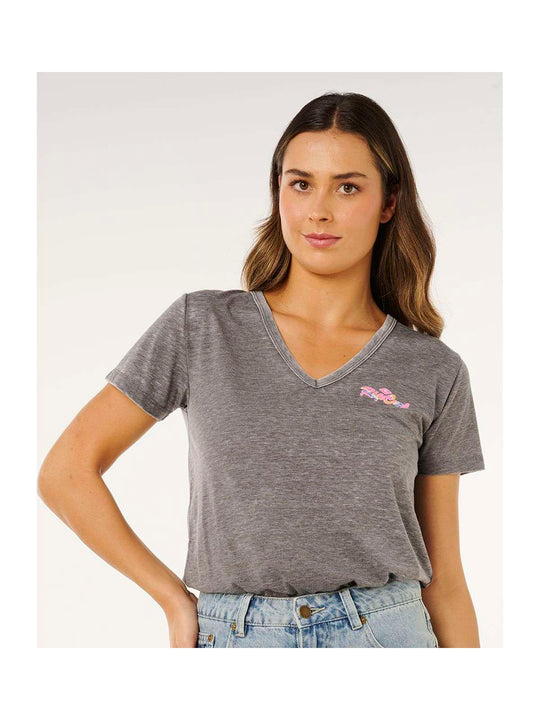 Koszulka damska RIP CURL Layday Standard Tee czarna
