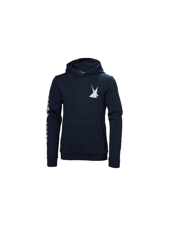 Bluza HELLY HANSEN JR HH GRAPHIC HOODIE granatowy - Adventure Sports
