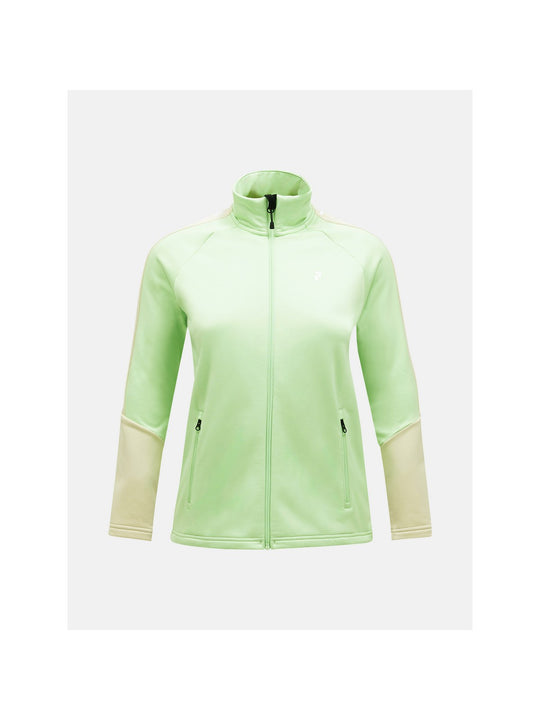 Bluza PEAK PERFORMANCE Rider Zip Jacket Women zielony - Adventure Sports
