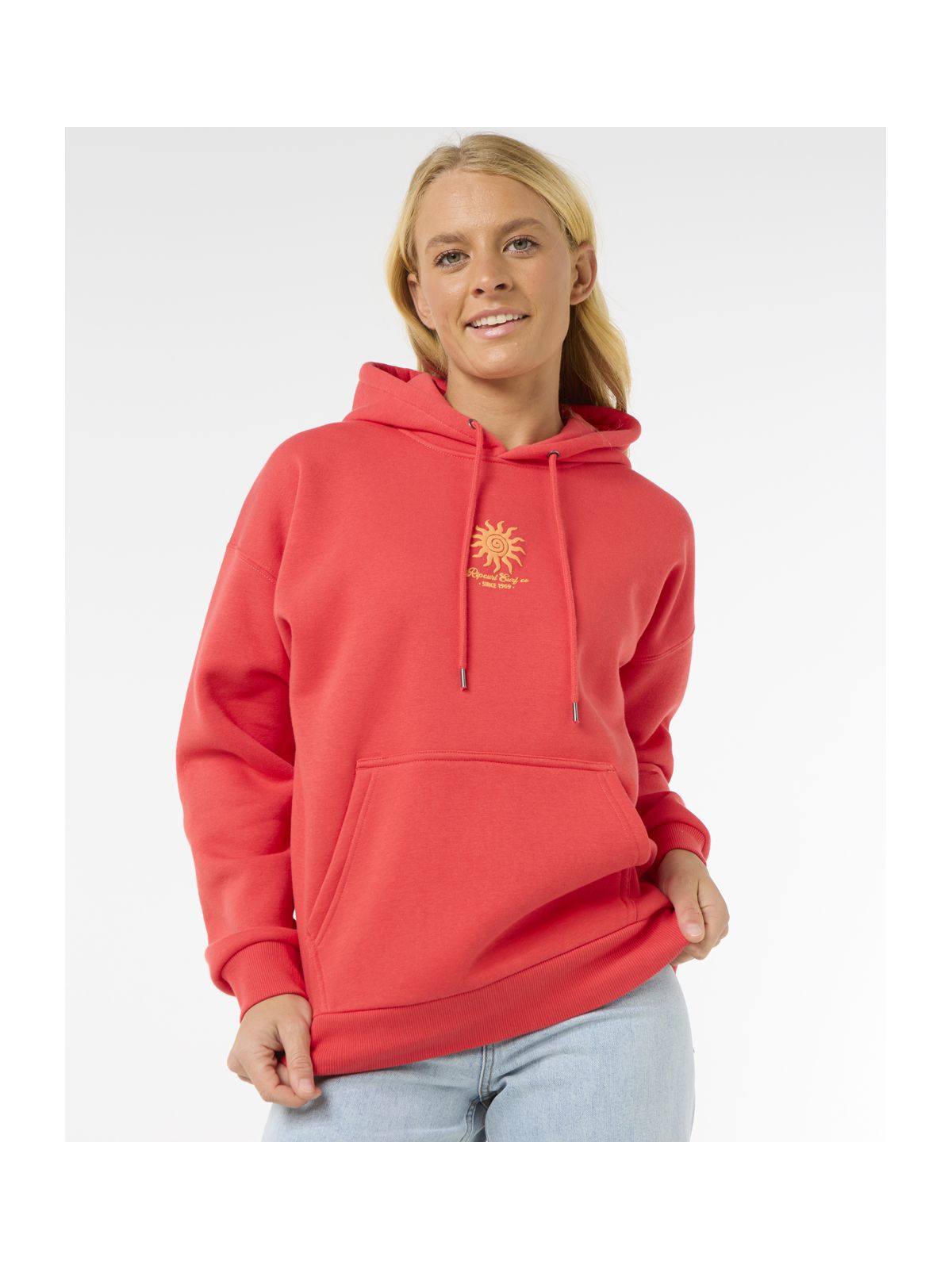 Bluza RIP CURL Cala Heritage Hood czerwony