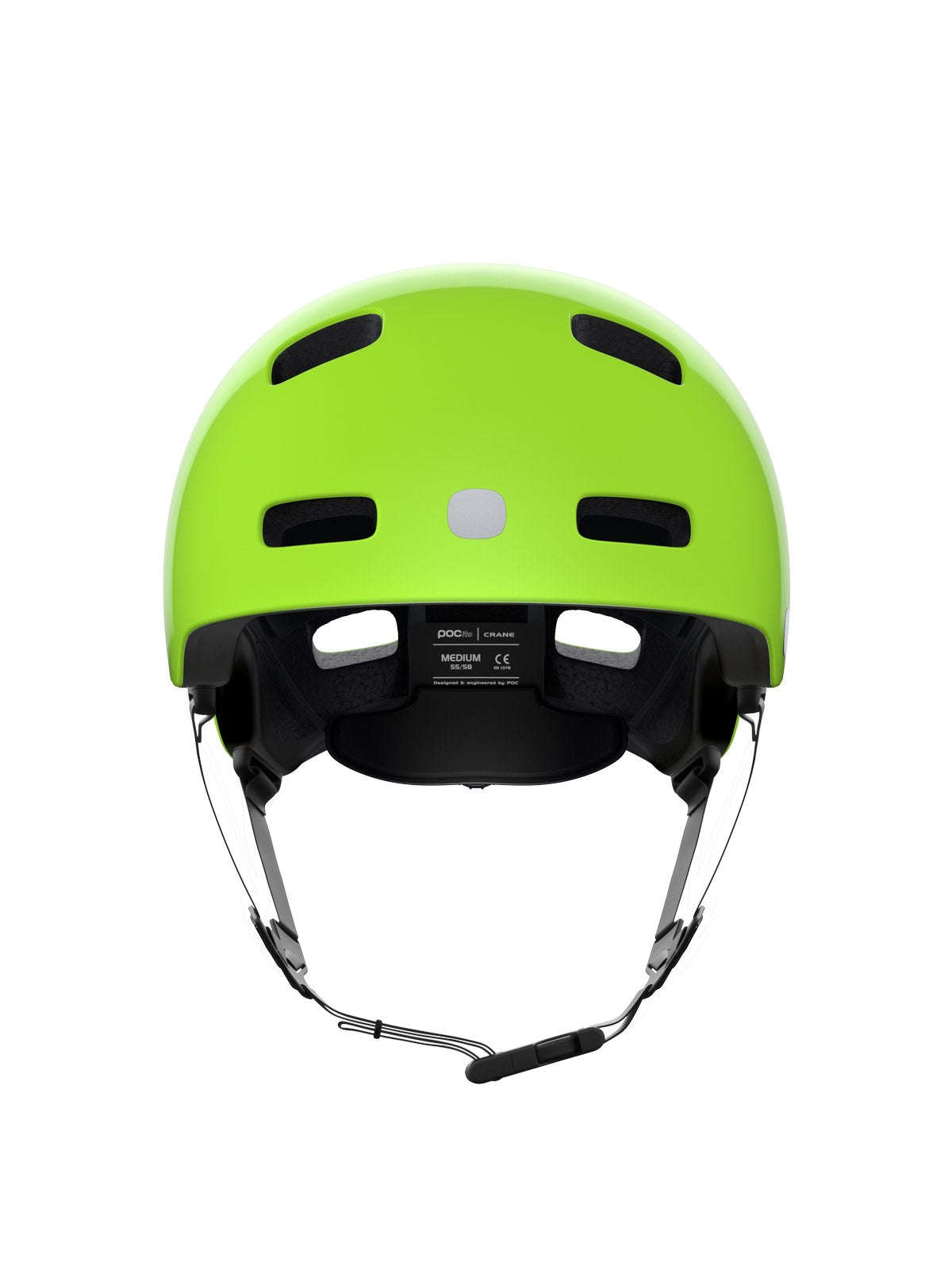 Kask rowerowy POCito Crane MIPS fluo zielony - Adventure Sports