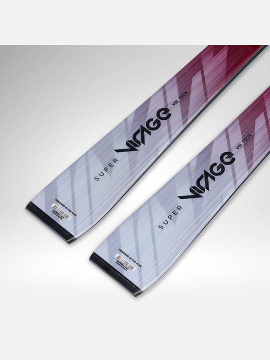 Narty ROSSIGNOL Super Virage VIII Tech + wiązania LOOK Spx14 Konect Gw B80 Silver Red
