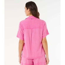 Koszulka damska RIP CURL Hotel Malibu Embroid Shirt różowa
