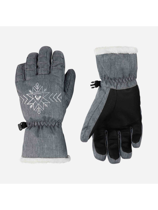 Rękawice damskie narciarskie Rossignol W Perfy G szary - Adventure Sports
