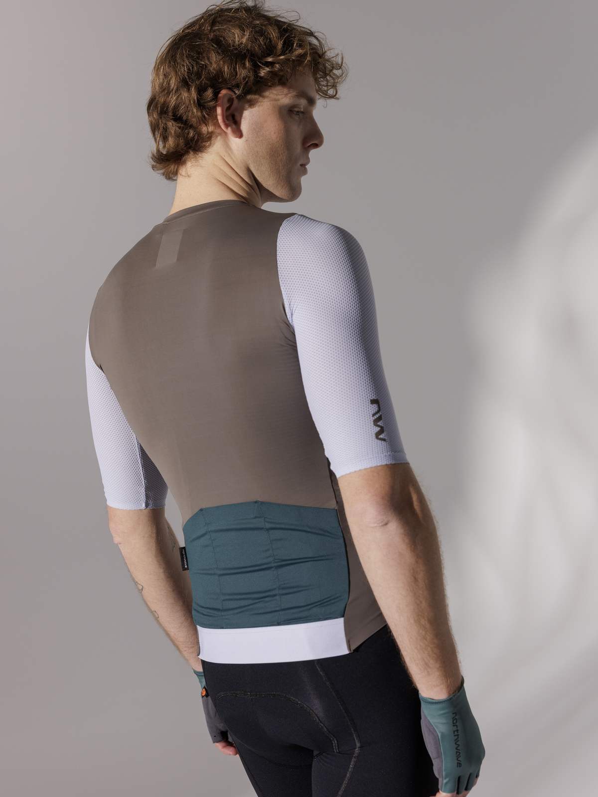 Koszulka rowerowa NORTHWAVE Extreme Evo Jersey S/s brązowa