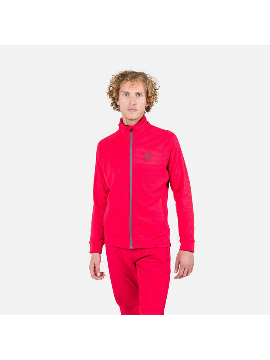 Bluza męska ROSSIGNOL Blackside Fleece Fz czerwony

