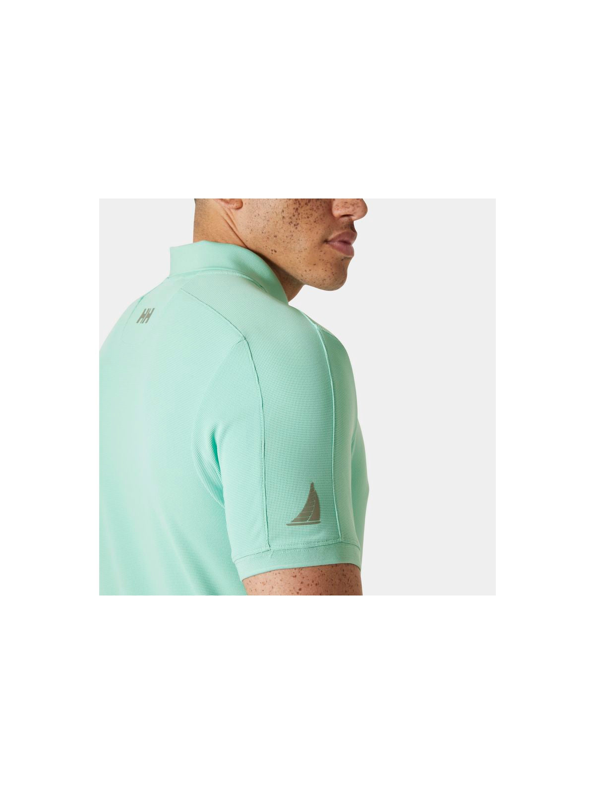 Koszulka HELLY HANSEN HP RACE POLO 2.0 zielony - Adventure Sports