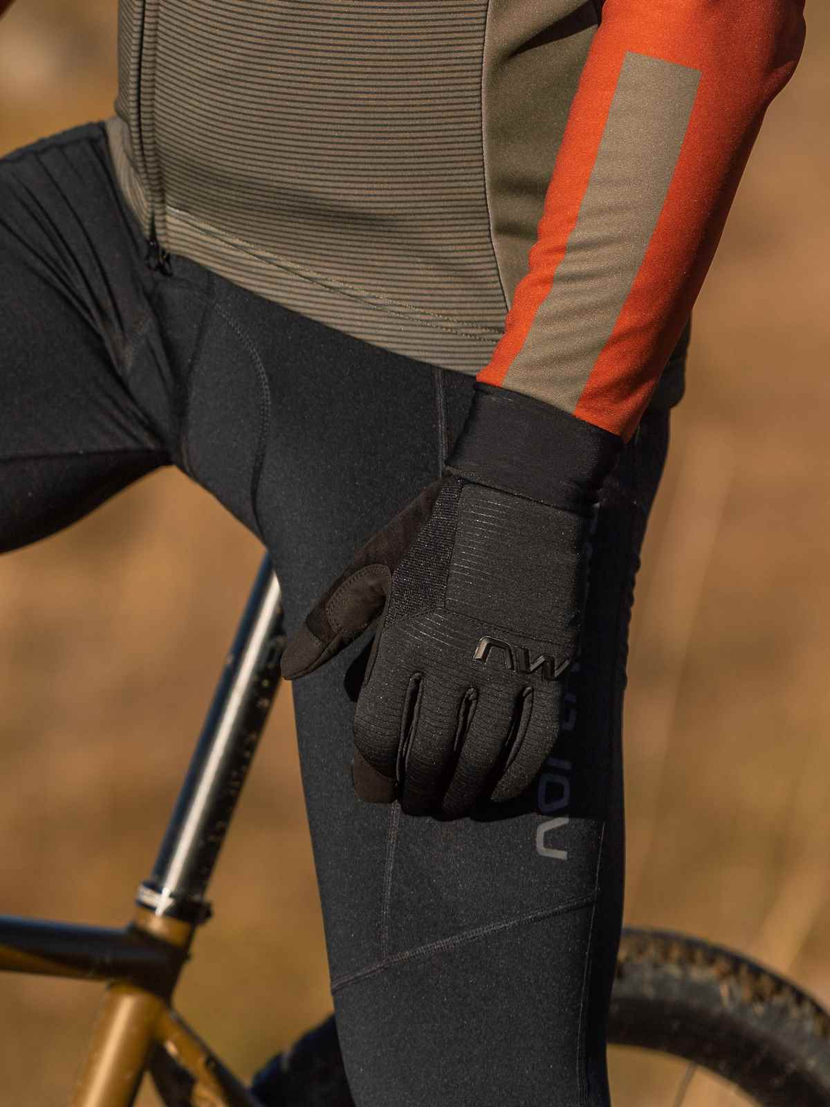 Rękawice rowerowe NORTHWAVE Fast Gel Glove czarny