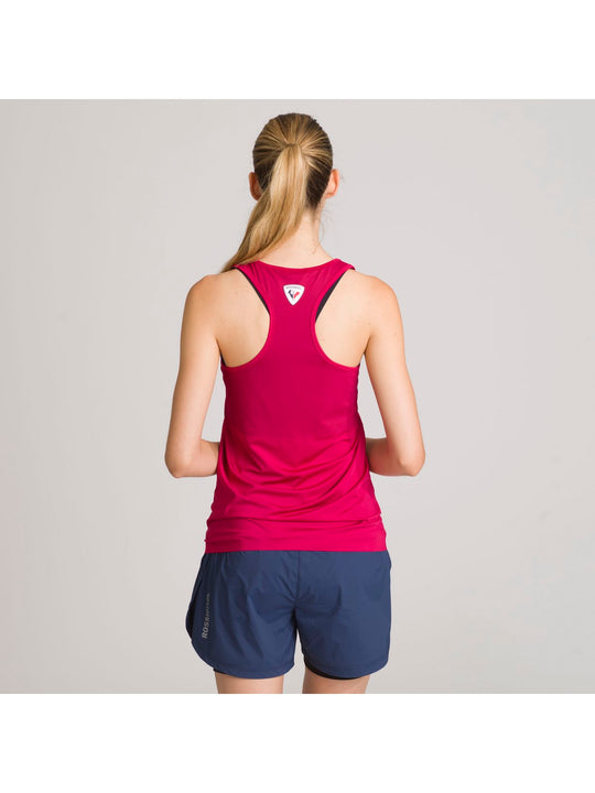 Top ROSSIGNOL W Tech Tank - czerwony - Adventure Sports
