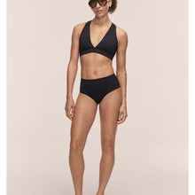 Majtki kąpielowe CASALL High Waist Bikini Hipster kolor czarny
