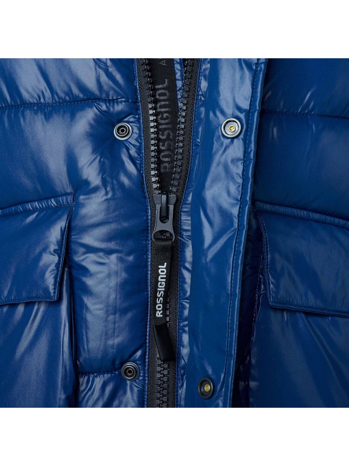 Rossignol Kurtka męska zimowa Shiny Hoodie Parka Jkt granatowy - Adventure Sports