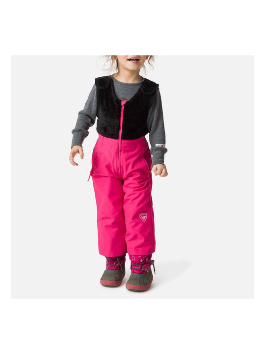 Spodnie narciarskie dla najmłodszych ROSSIGNOL KID SKI różowe - Adventure Sports
