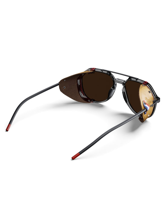 Okulary fotochromowe JULBO Tribute - Reactiv 2-4 Polarized - Black/Red/Brown
