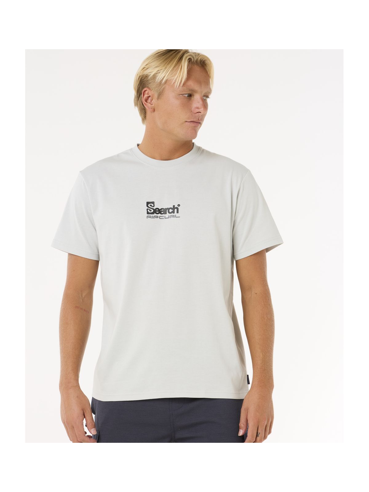 Koszulka męska RIP CURL Vaporcool Searchin Tee szara
