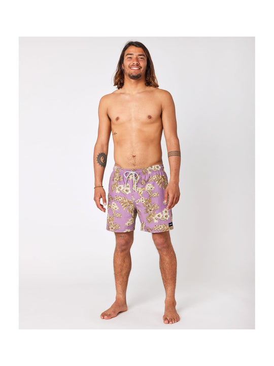 Boardshorty RIP CURL New Yargade Volley fioletowy - Adventure Sports
