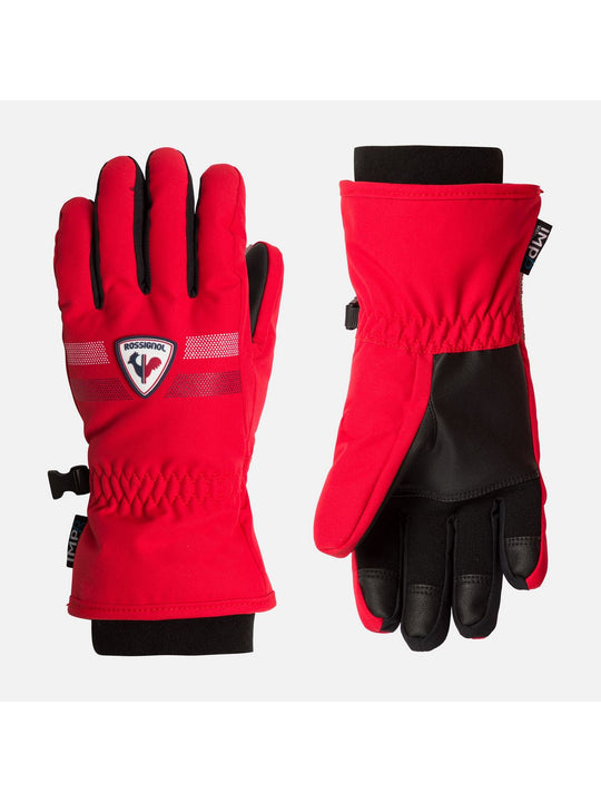 Rękawice narciarskie dziecięce Rossignol Jr Roc Impr G czerwony - Adventure Sports
