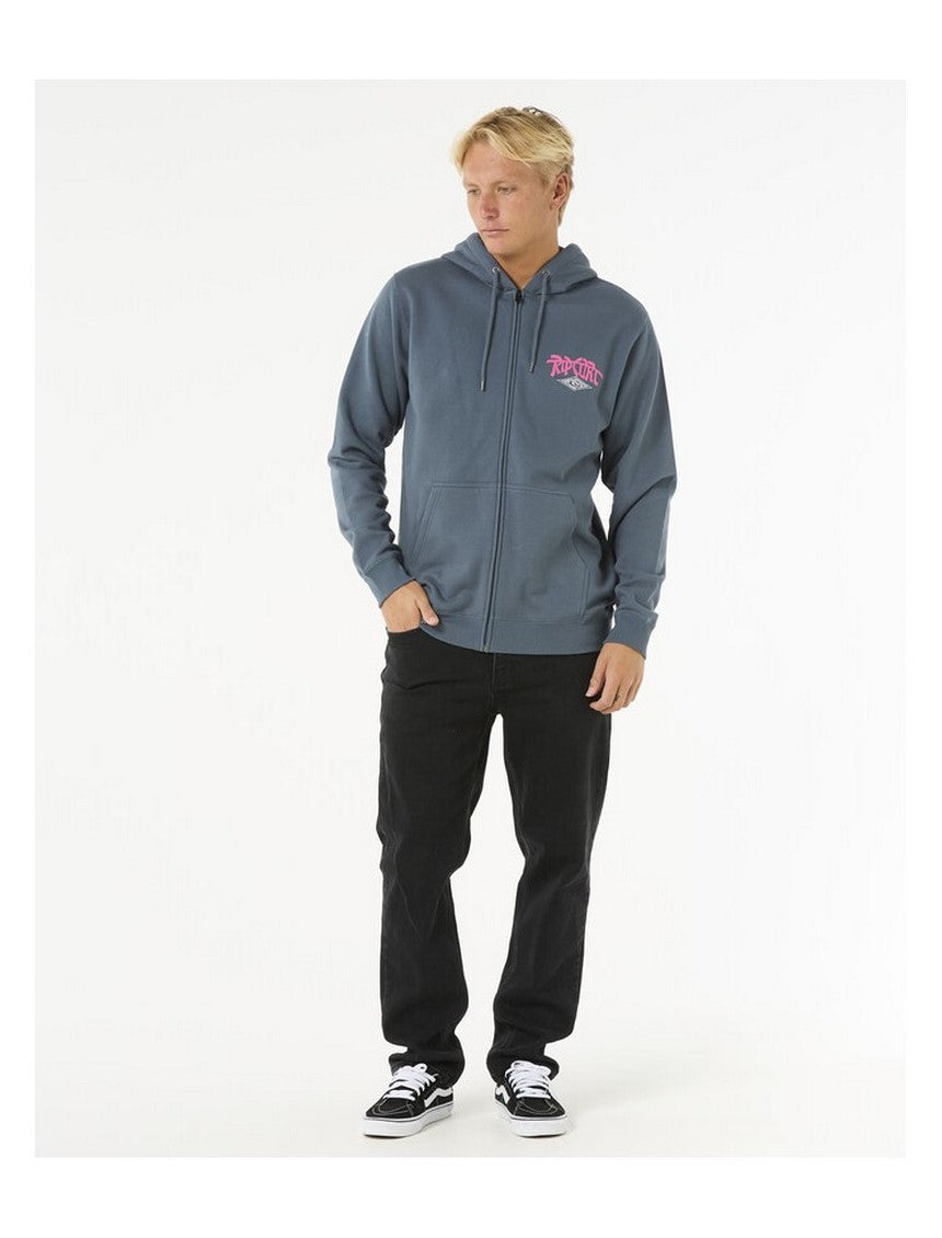 Bluza RIP CURL Shred Zip Thru szara