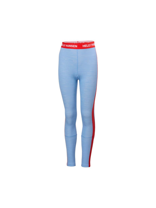 Bielizna termiczna dziecięca HELLY HANSEN JR GRAPHIC LIFA MERINO SET niebieska
