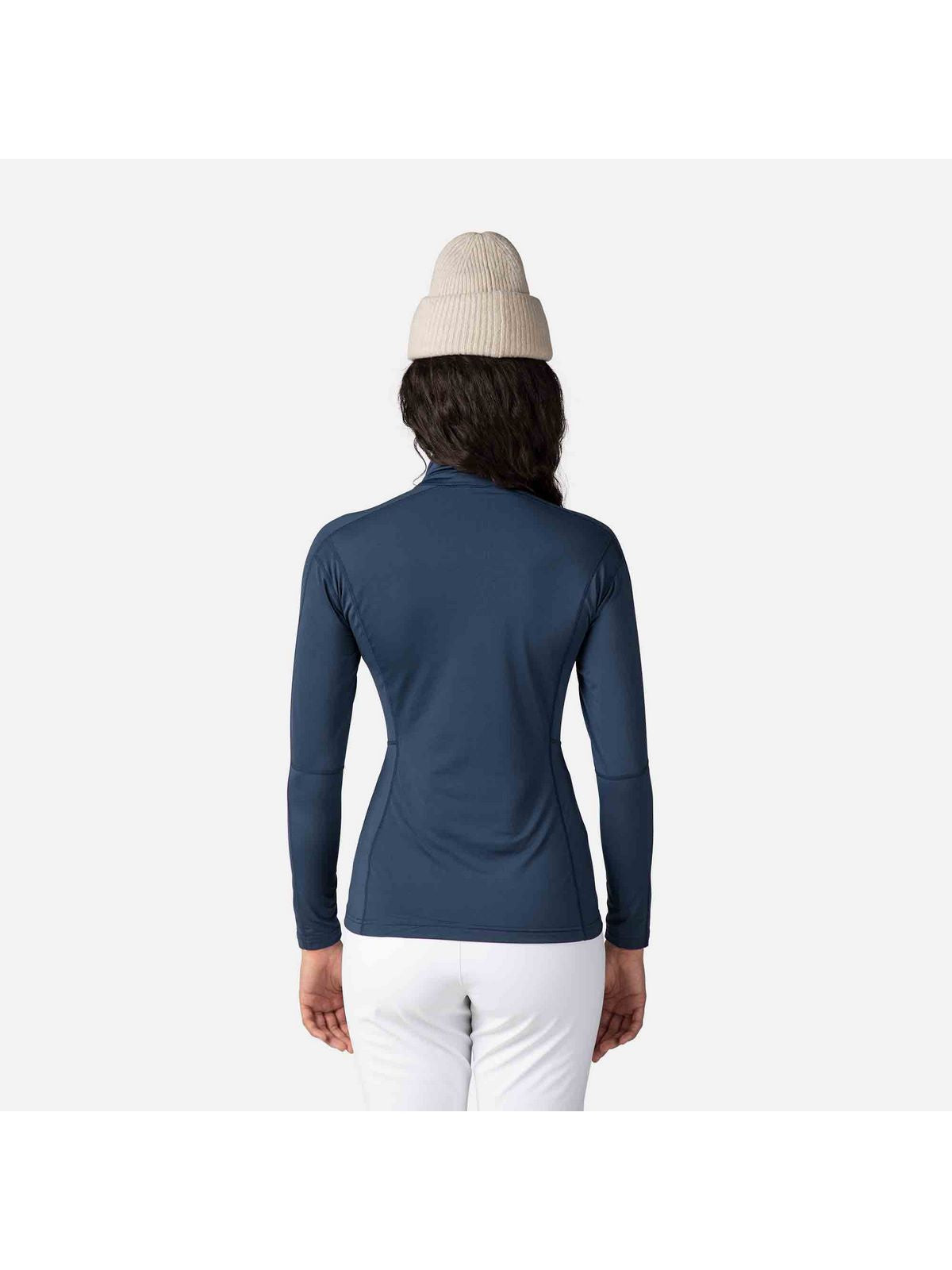 Bluza ROSSIGNOL W Classique 1/2 Zip granatowy