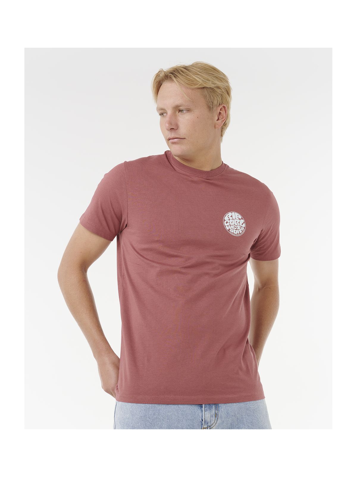 Koszulka RIP CURL WETTIE ICON TEE czerwona