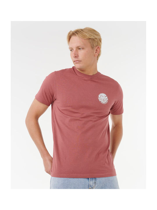 Koszulka RIP CURL WETTIE ICON TEE czerwona
