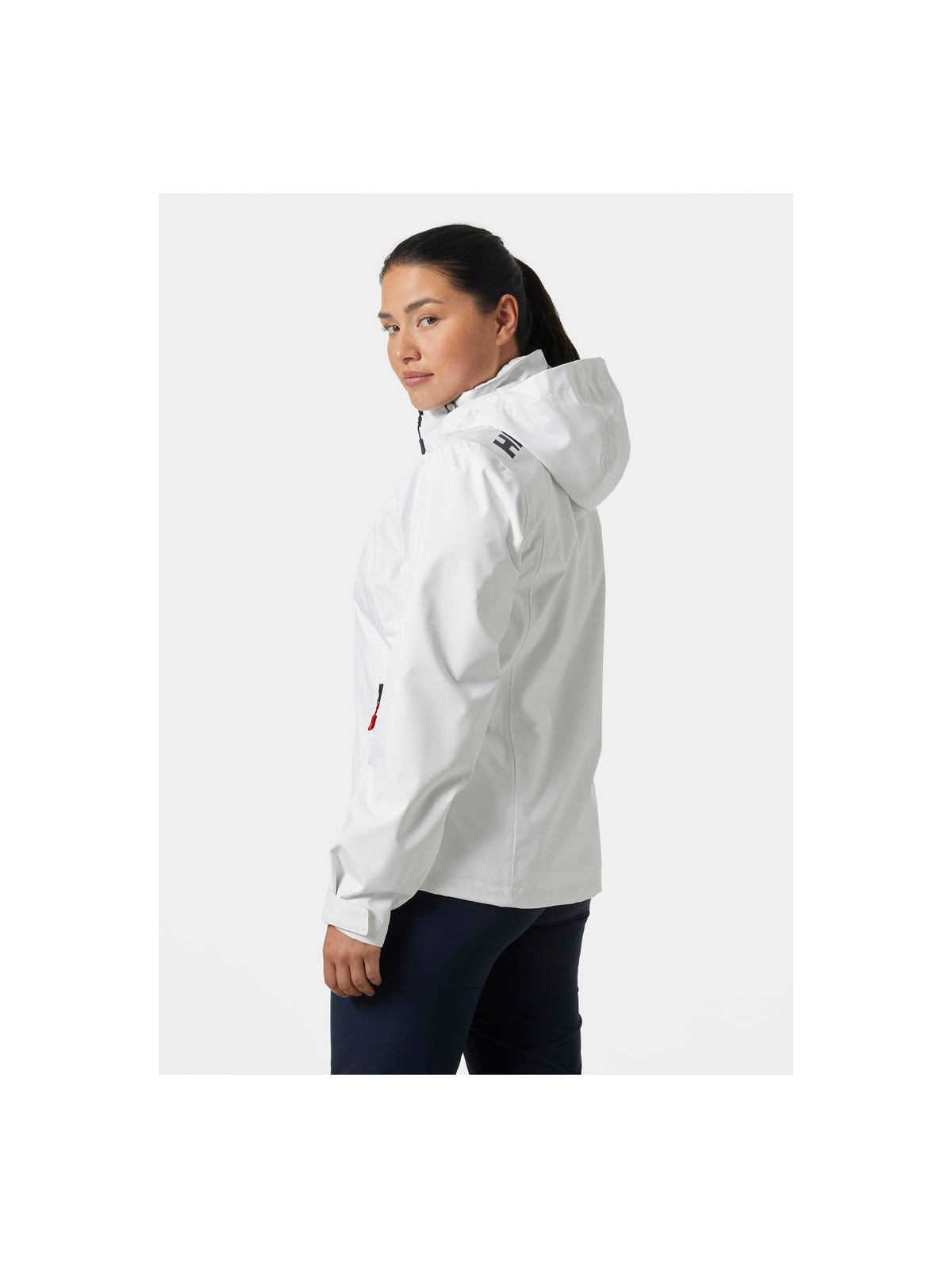 Kurtka HELLY HANSEN W Crew Hooded Jacket 2.0 biały - Adventure Sports