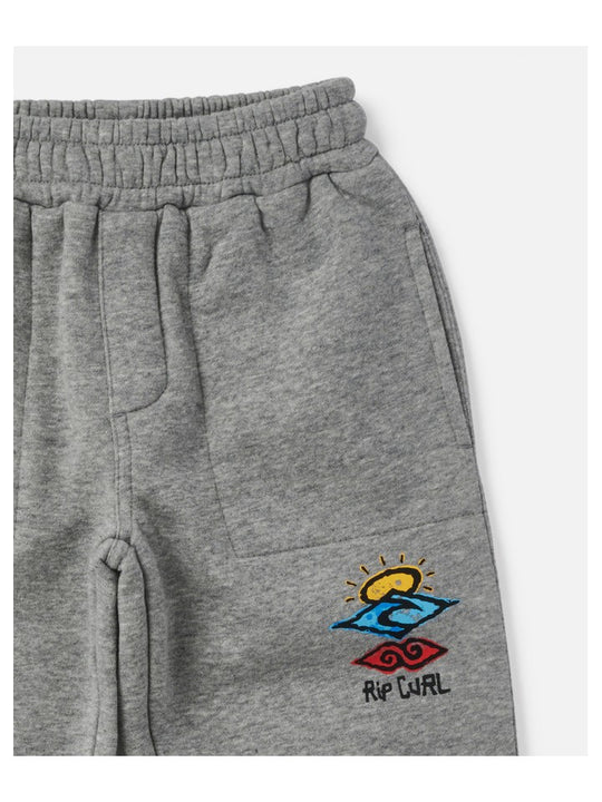 Spodnie dziecięce RIP CURL Icons Of Shred Trackpant -Boy szare
