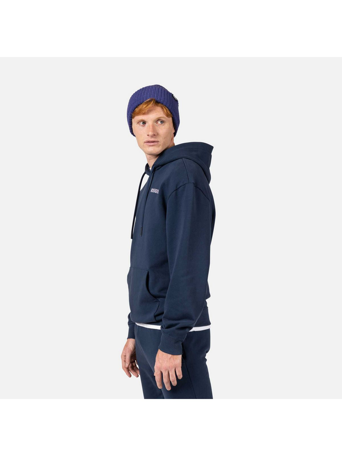 Bluza męska ROSSIGNOL WATERFALL H RELAX SWEATSHIRT granatowa