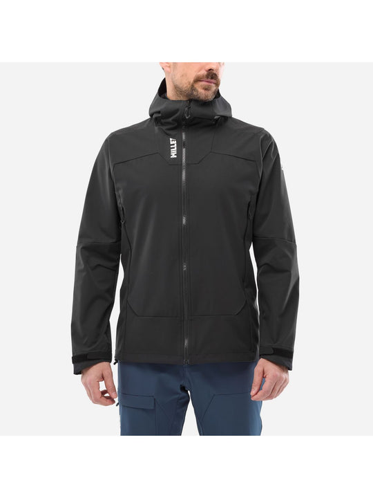 Kurtka męska MILLET M Kamet Shield Jkt M czarna
