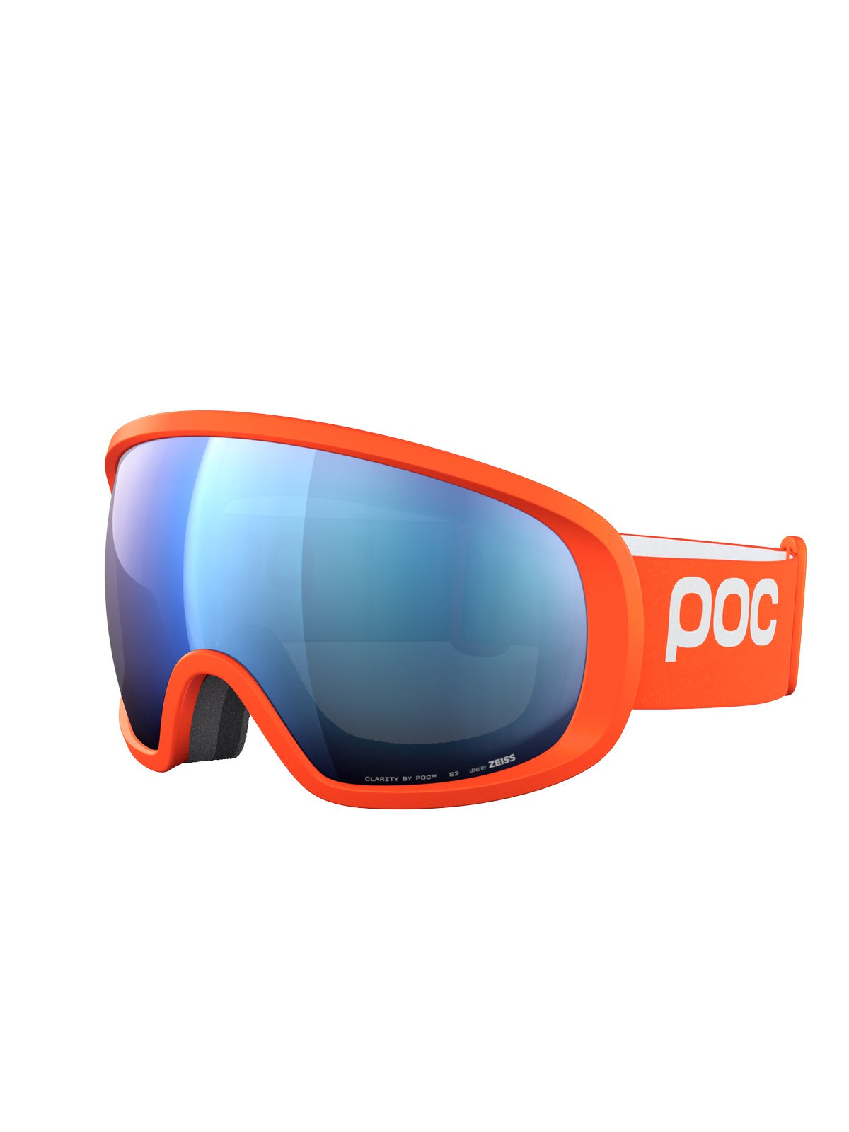 Gogle narciarskie POC Fovea Wide Fit pomarańczowy