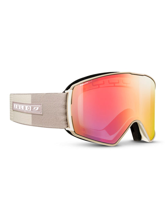 Gogle narciarskie JULBO LAUNCHER beżowe fotochrom Cat 1-3 hi-contrast
