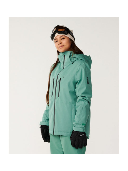 Kurtka damska RIP CURL S-Seriesźrelax Jkt 20K/20K zielona
