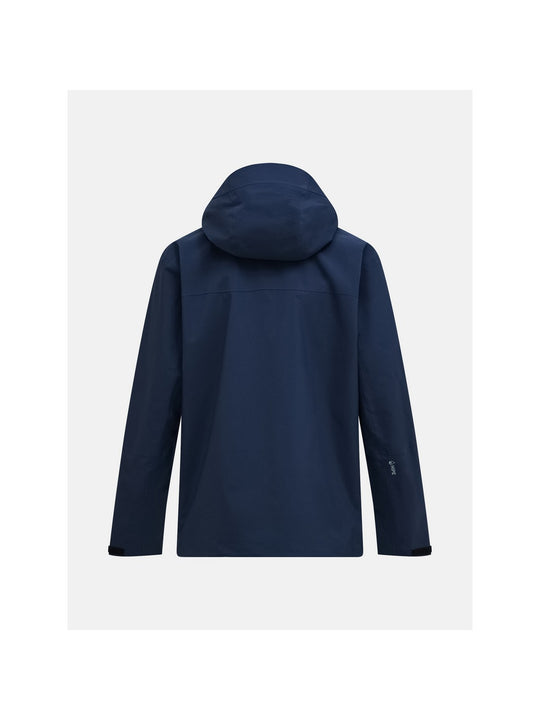 Kurtka PEAK PERFORMANCE Trail Hipe Shell Jacket Men niebieski - Adventure Sports
