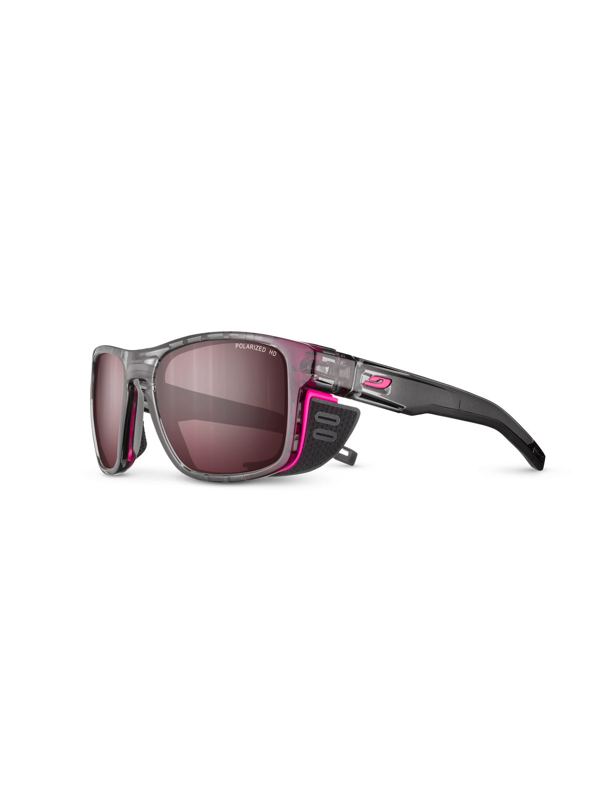 Okulary z polaryzacją JULBO Shield M - Spectron HD 3 Polarized - Gray/Fluo Pink