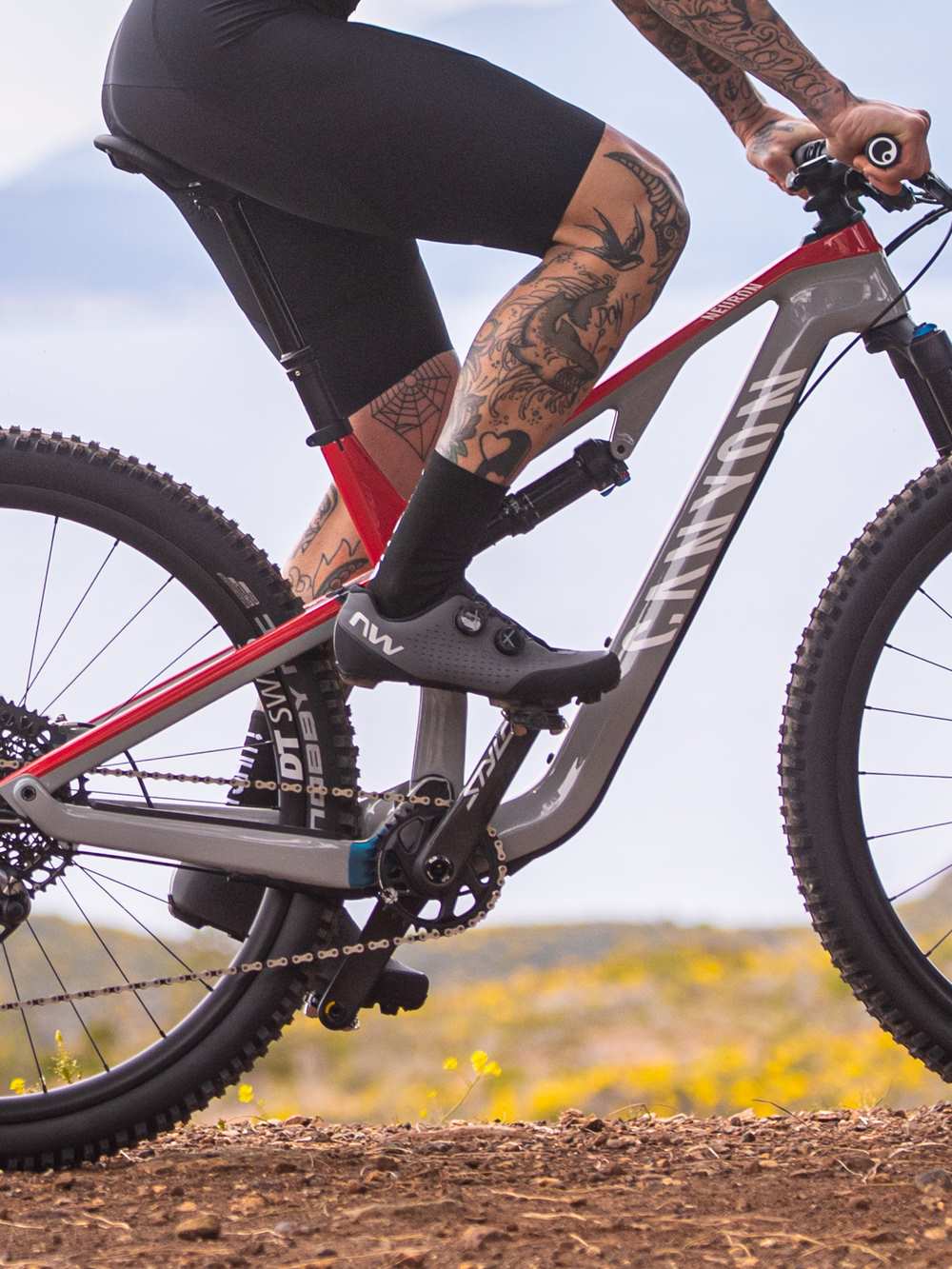 Buty rowerowe NORTHWAVE REBEL 3 - szary - Adventure Sports