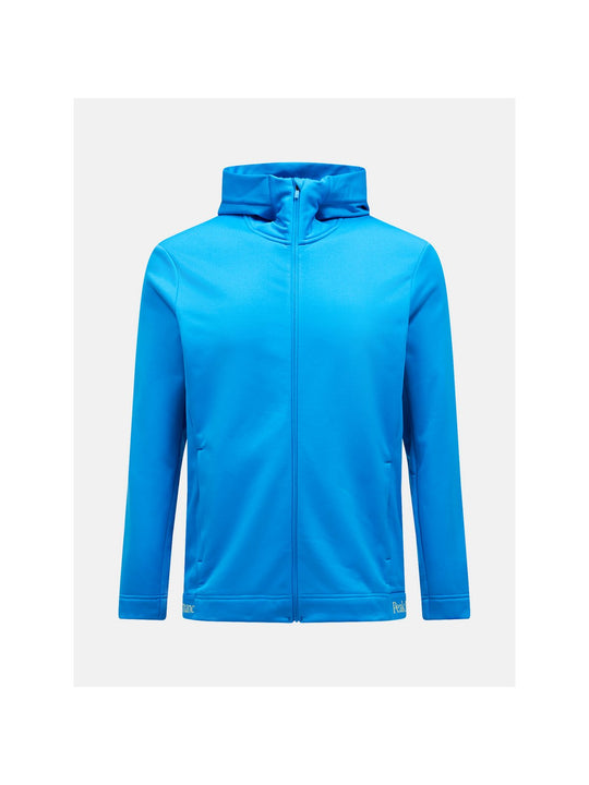 Bluza PEAK PERFORMANCE Rider Tech Zip Hood Men niebieski - Adventure Sports
