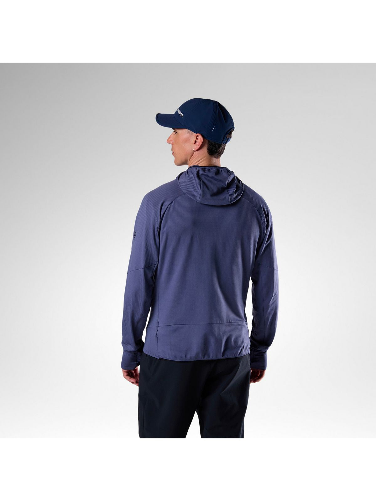 Bluza męska ROSSIGNOL M Textured Hoodie Mid Layer granatowa