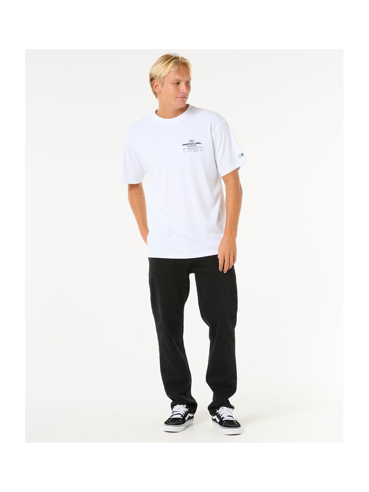 Koszulka męska RIP CURL Rip Curl Pro 25 Event Tee biała
