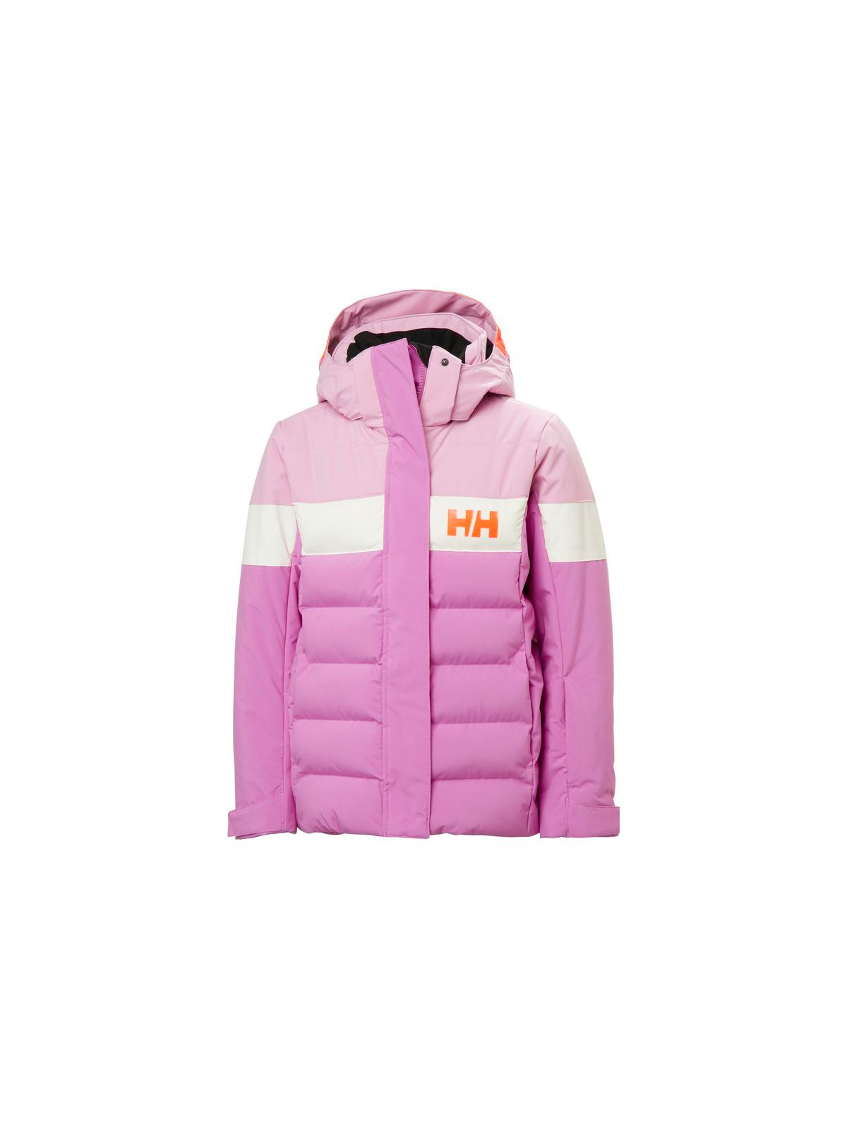 Kurtka narciarska dziecięca HELLY HANSEN Jr Girl Diamond Jacket kolor różowy