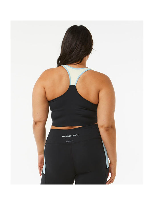 Koszulka RIP CURL Rss Revival Crop czarny - Adventure Sports
